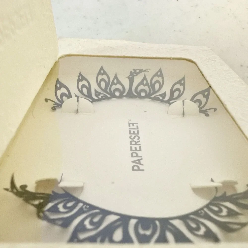 Paperself Eyelashes Peacock Design New In‎ Box Costume Makeup Art